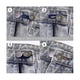 thumbnail image 4 of Button Extenders for Jeans, 6 Sizes Pants Button Waistband Extender, Flexible Adjustable Elastic Waist for Women Men, 4 of 5