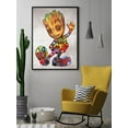 thumbnail image 2 of Diamond Painting Kits for Adults Cartoon Beginners Round Full Drill 5D DIY Diamond Art Kits Groot Picture Art for Home Wall Decor Gift 12x16 inch, 2 of 5