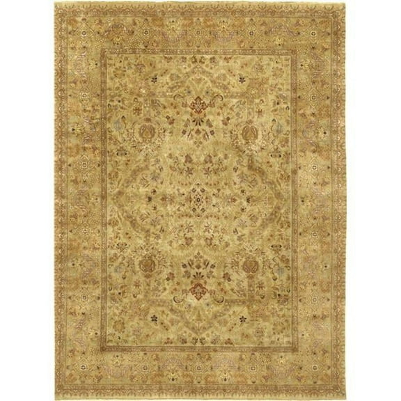 Pasargad Home PS-20 6X18 Pasargad Home Tabriz Collection Hand-Knotted Lamb's Wool Area Rug, 6'x18'