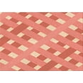 thumbnail image 1 of Ahgly Company Machine Washable Indoor Rectangle Transitional Light Salmon Rose Pink Area Rugs, 6' x 9', 1 of 7