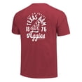 thumbnail image 3 of Men's Maroon Texas A&M Aggies Comfort Colors Mascot Overlay T-Shirt, 3 of 3