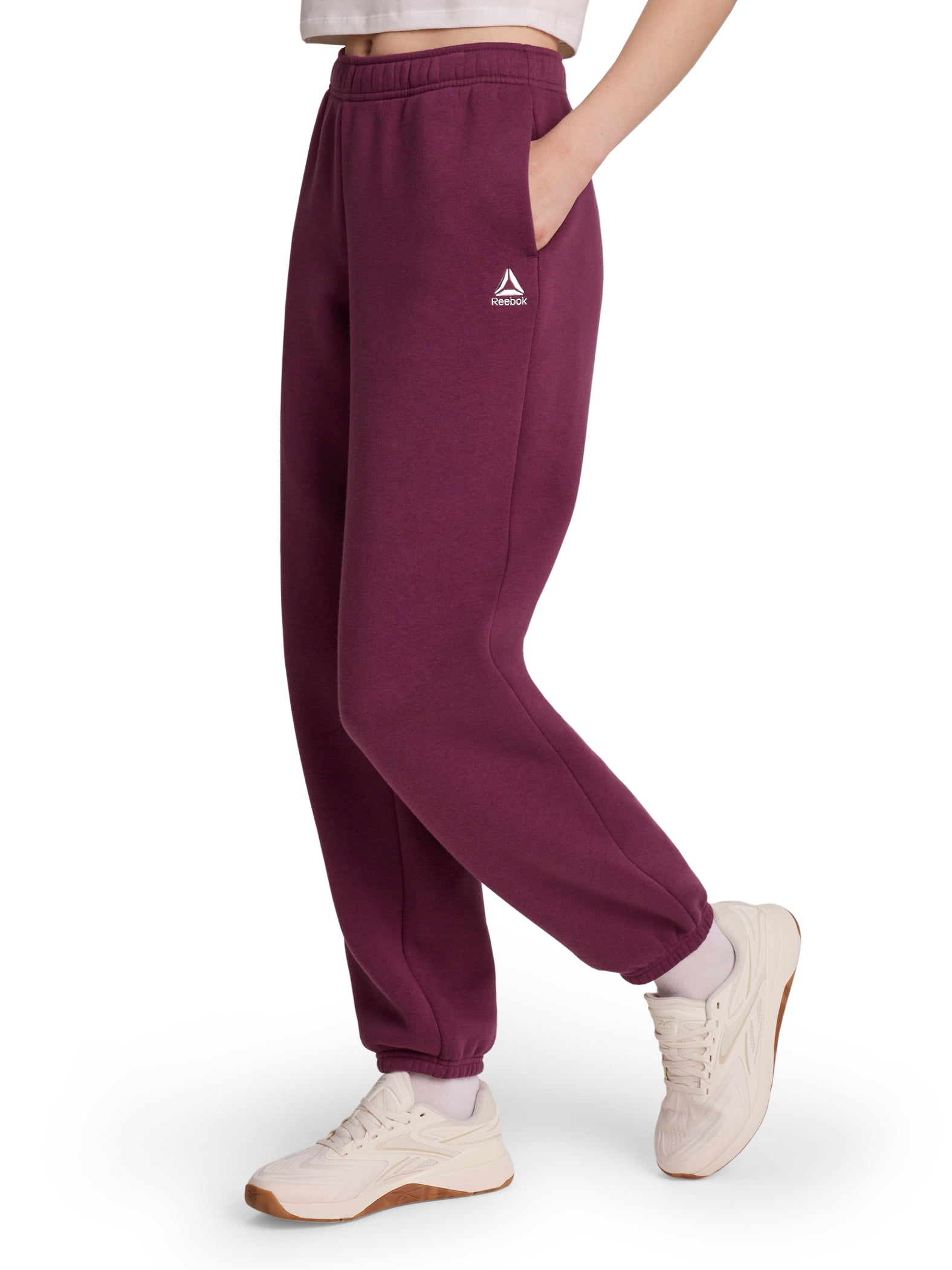Reebok Women's Game Day Fleece Cinched Hem Jogger, Sizes: XS-4X