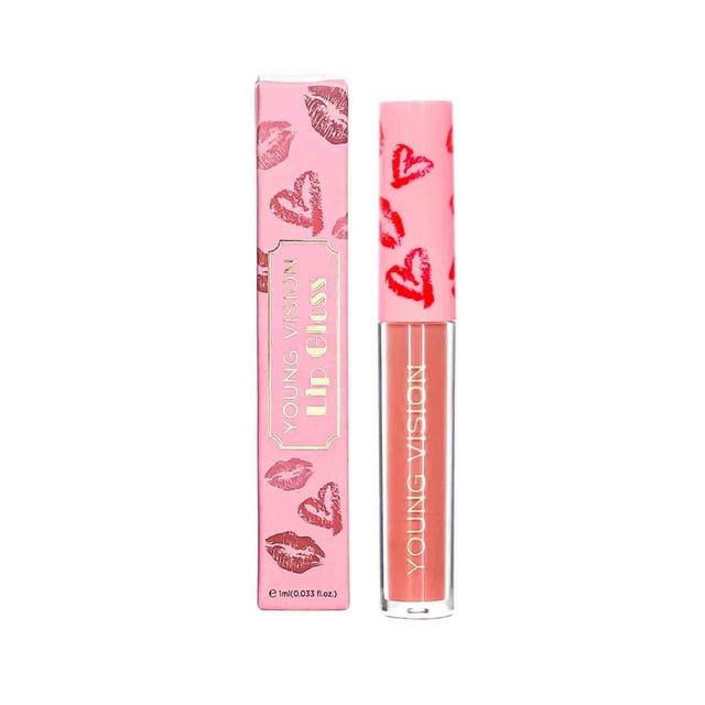 Ganfancp Barra de Labios de Larga Duración Mate Terciopelo Líquido Brillo de Labios Cosméticos1Ml Ofertas y Liquidaciones 1Ud. Lip Glaze