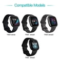 thumbnail image 2 of MYKOMI Charger Cable Compatible for Fitbit Versa4/Versa3/Sense2/Sense, Smartwatch USB Charger Adapter Charge Cord Charging Dock, 2 of 7