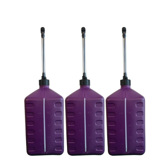 Tuff Jug 5 Gallon Utility Container 3 Pack (PURPLE)