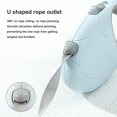 thumbnail image 4 of Retractable Dog Leash, One Handed Brake Puppy Traction Rope with Ergonomic Handle Pet Leash for Medium Small Dogs Teddy Corky, 4 of 7