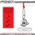 thumbnail image 5 of Double Sided Fishing Magnet 960 lb. Cap - Underwater Magnet for Treasure Hunting, 5 of 7