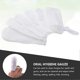 thumbnail image 5 of 18pcs Baby Teeth Gauze Infant Finger Clean Oral Toothbrush Infant Mouth Cleaner Cotton Gauze Elastic Finger cot for 0-36 Months White, 5 of 5
