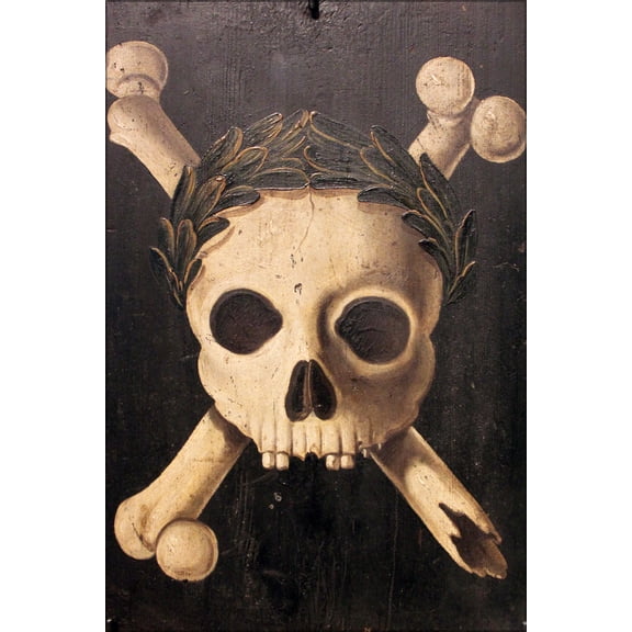 24"x36" Gallery Poster, Plague panel with the triumph of death 1607-1635