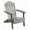 Gray, variant on Plow & Hearth Wooden Adirondack Chair - Gray Paint
