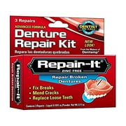 Dentemp Repair-It Kit Fix Breaks & Replace Loose Teeth, 3 ct, 2 Pack