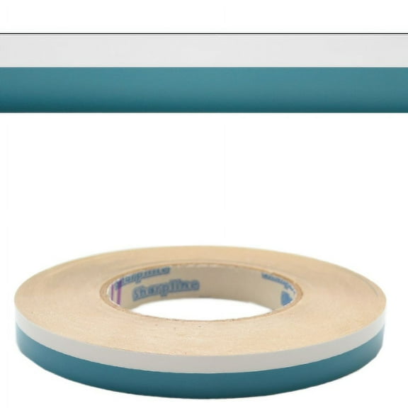 Carver Boat Pinstripe 8150218 |  Aqua White 5/8 Inch  x 150FT