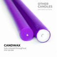 thumbnail image 2 of VIVA - Candwax 12 Inch Taper Candles Set Of 4 - Dripless And Smokeless Candle Unscented, 2 of 2