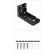 thumbnail image 2 of Under Desk PC Mount Premium Portable Adjustable Black Easy to Install Home, 2 of 9