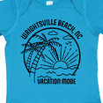 thumbnail image 4 of Inktastic Summer Vacation Mode Wrightsville North Carolina Boys or Girls Baby Bodysuit, 4 of 5