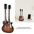 thumbnail image 3 of Modelo de Guitarra en Miniatura de Doble Cuello ANGGREK 10 Pulgadas, 3 of 7