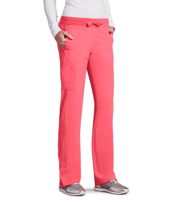 Barco One Women's Waistband Cargo Track Scrub Pant 5205