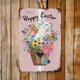 thumbnail image 3 of Letreros de metal vintage con diseño de conejo de Pascua, flores y huevos de Pascua, decoración para el hogar, letrero de hojalata de metal de 12 x 8 pulgadas, 3 of 7