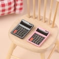 thumbnail image 2 of 1:12 Dollhouse Miniature Metal Calculator Stationery Model Study Scenes Decor Toy Doll House Accessories, 2 of 14