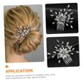 thumbnail image 4 of peines para el pelo para boda, accesorios de abeja para mujer, diamante Hai, 4 of 5