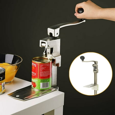 

TFCFL 11 Big Can Opener Manual Table Heavy Duty Commercial Kitchen Tool Stainless