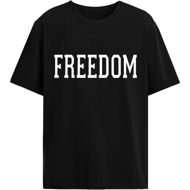 Freedom t Shirts Women Vintage