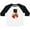 Baseball White and Black, variant on Inktastic Christmas Nutcracker in Red Boys or Girls Toddler T-Shirt