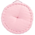 thumbnail image 2 of SAFAVIEH Payton Solid Floor Pillow, 20" x 20", Pink, 2 of 4