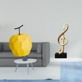 thumbnail image 2 of Figura de arte Escultura de fruta de Adorno decorativo Estatua de fruta Escultura de nota musical de resina Hecha a mano Moderna Adecuada pa, 2 of 8