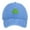 Light Blue, variant on St. Patrick's Day Green Baseball Cap with Embroidered Shamrock, Adjustable Breathable Cotton Hat for Men and Women, Funny Festive Party Accessory for Holiday Celebrations and Gift Ideas Green