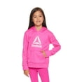 thumbnail image 3 of Reebok Girl's Prestige Performance Fleece Hoodie, Sizes 4-18, 3 of 4