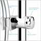 thumbnail image 3 of Soporte de cabezal de ducha, soporte de ducha de mano de repuesto ABS Soporte de abrazadera de cabezal de riel de ducha ajustable, para barra deslizante Soporte de ducha ajustable de 25 mm TUNC Sencillez, 3 of 4