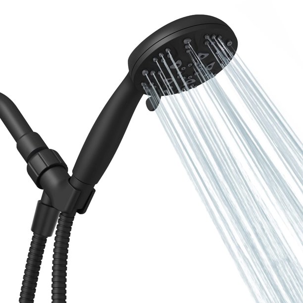 Handheld Shower Head Set, 6 Functions High Pressure Shower Head High