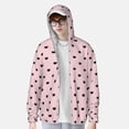 thumbnail image 2 of Vsdgher Cute Cat Print Adult Hoodie Shirts Rash Guard for Men Women,Long Sleeve Sun Protection Fishing Shirts for Athletic Running Swim-Small, 2 of 7