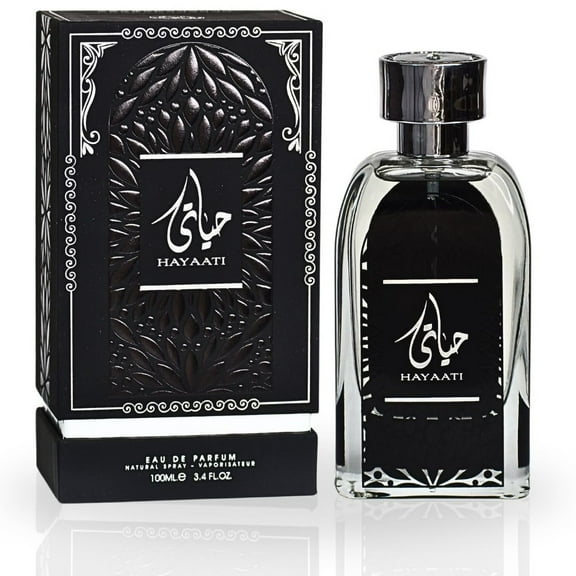 Hayaati For Men EDP Spray 100ML (3.4 OZ) By Ard Al Zaafaran | Long Lasting, Refreshingly Spicy & Woody Aroma.
