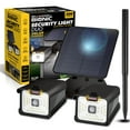 thumbnail image 1 of Bell + Howell Bionic Duo Solar Powered Outdoor Security Lights 2 Pack 500 Lumens Motion Activated, 1 of 1