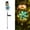 E, variant on GFHFHITJ Solar Christmas Lights, Multi Modes Solar Lights Waterproofs Ip65 Christmas Decoration Outdoor Solar Xmas Pathway Markers Lights Makers with Stakes for Lawn Patio (C)