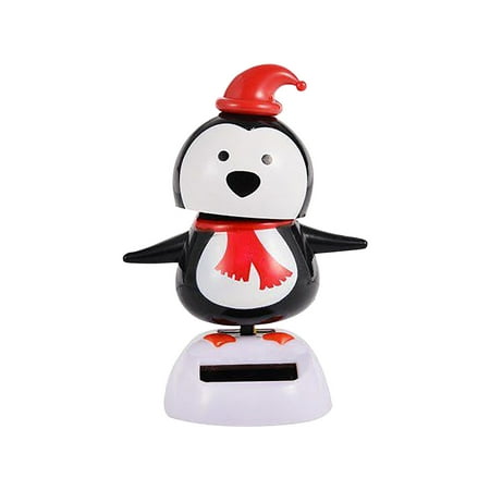 

wendunide home decor So Lar Powered Dancing Swinging Dan Cer Toy Car Windowsill Ornament Christmas Decoration E