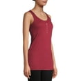 thumbnail image 4 of Planet Motherhood Maternity Women's Nursing Henley Tank Top, 4 of 6