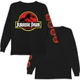 thumbnail image 3 of Jurassic Park Boys Jurassic World Long Sleeve Crewneck T-Shirt for Little and Big Boys Sizes 4-20 Black, 3 of 6