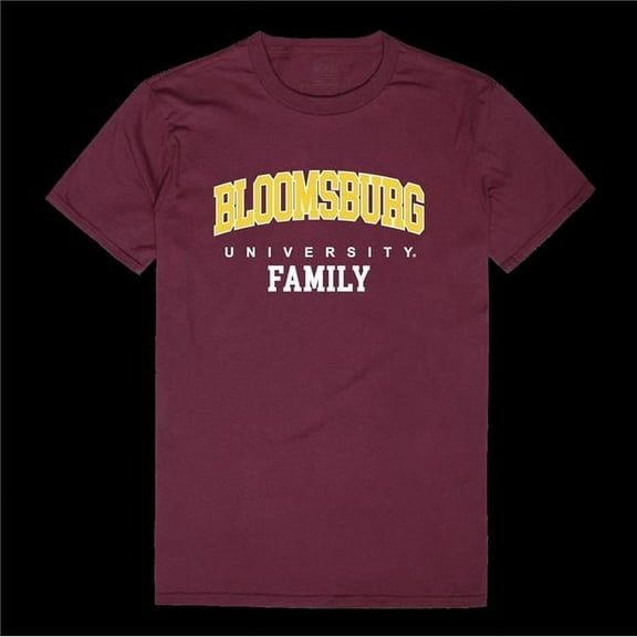 Bloomsburg University of Pennsylvania Huskies Family T-Shirt, Maroon - Small