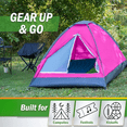 thumbnail image 6 of 2 Person Lightweight Camping Tent with Rain Fly and Carrying Bag, 6 of 6
