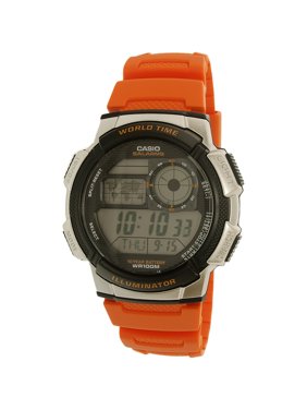 Casio Men's World Time Digital Sport Watches AE1000W