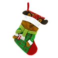 thumbnail image 2 of 1 pieza de medias navideñas de peluche de Papá Noel para árbol de Navidad. Alce, 2 of 9