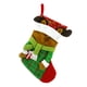 thumbnail image 2 of Medias navideñas de peluche de Papá Noel, bolsa de regalo para colgar, decoración para fiestas navideñas y el hogar. Alce, 2 of 9