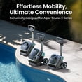 thumbnail image 2 of Aiper Portable Caddy for Scuba X1 Pro Max, X1 Pro & X1 Robotic Pool Cleaners, Compatible with Wireless Charging Dock, Easy Storage & Mobility, 2 of 5