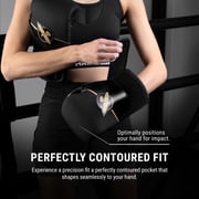 Hayabusa Sport Boxing Gloves - Black/Gold, 16oz