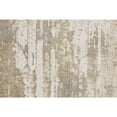thumbnail image 2 of 5' X 8' Ivory Gold And Gray Abstract Stain Resistant Area Rug, 2 of 8