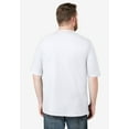 thumbnail image 2 of Boulder Creek By Kingsize Men's Big & Tall  Heavyweight Crewneck Pocket T-Shirt, 2 of 6