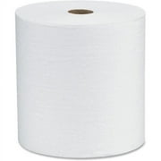Scott High-Capacity Hard Roll 1 Ply - 8" x 1000 ft - 7.87" Roll Diameter - White - Paper - Chlorine-free, Soft, Absorbent, Nonperforated, Fragrance-free - For Washroom - 12 / Carton